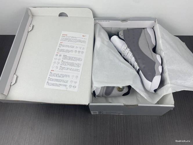 One Kick 13 Jordan 414571- Atmosphere Retro Chic 4178 Grey 1014